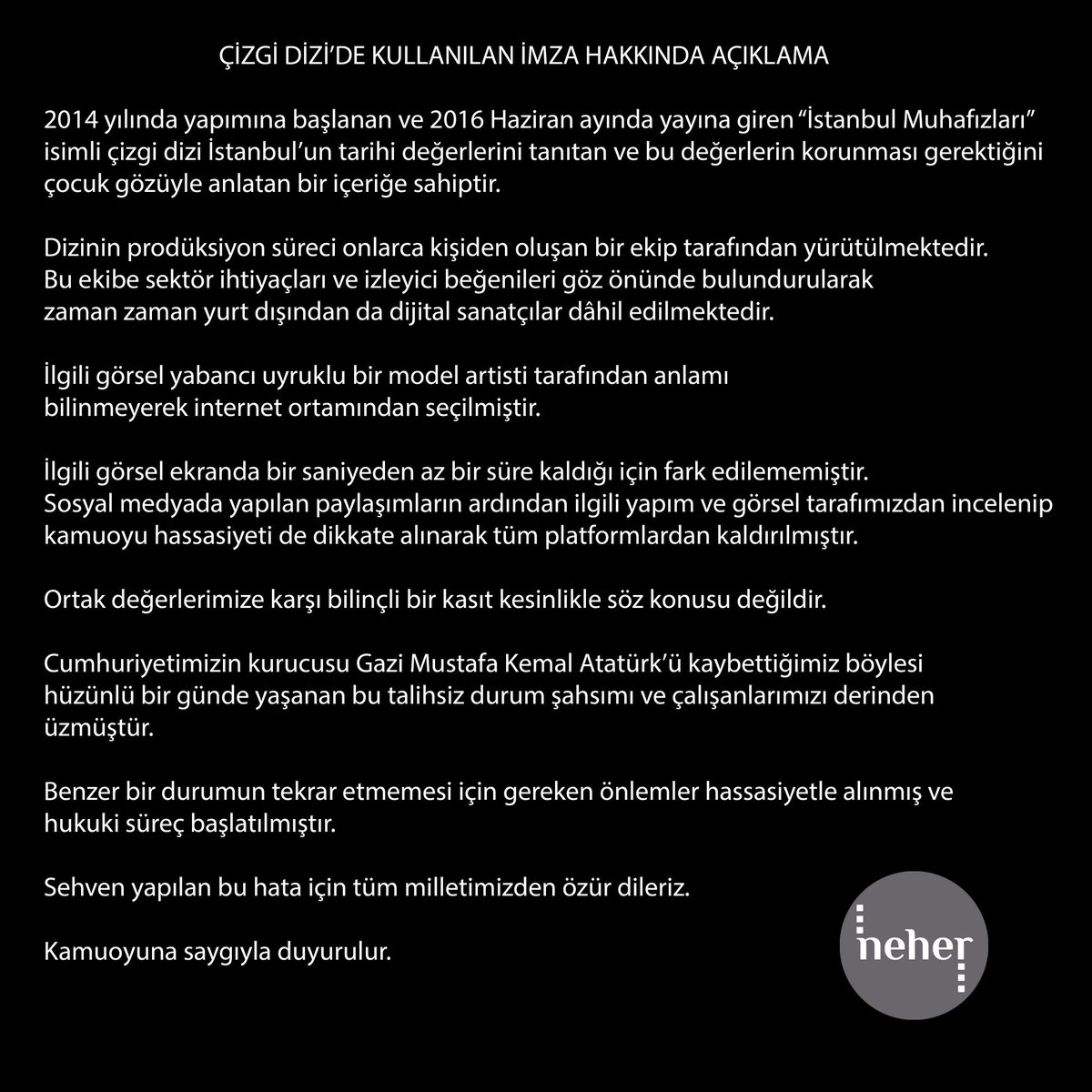 neherproduction's tweet photo. Kamuoyuna duyurulur. #istanbulmuhafızları https://t.co/JRtQsS0CGR