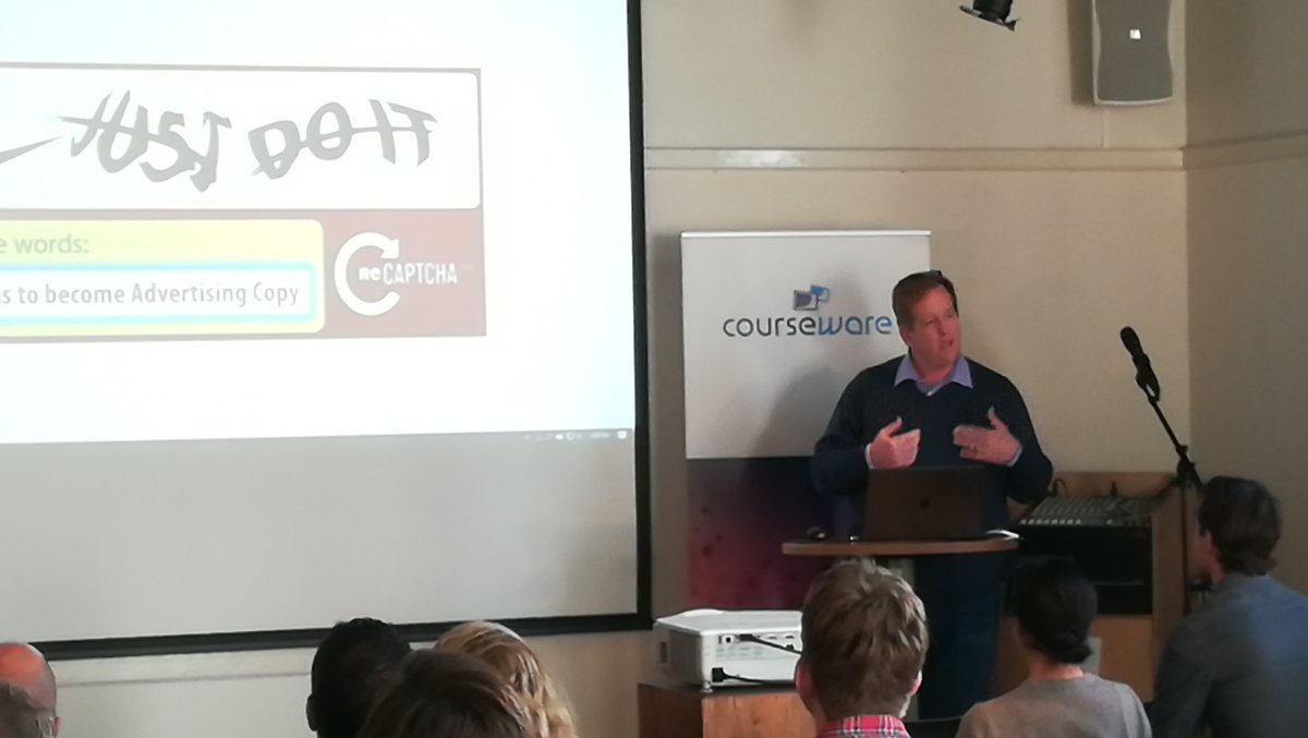 jeffkortenbosch's tweet photo. David Anderson pakt de boel lekker op na de lunch op #ARTGD17 - Proof that you are learning! https://t.co/uOHZLgioAE