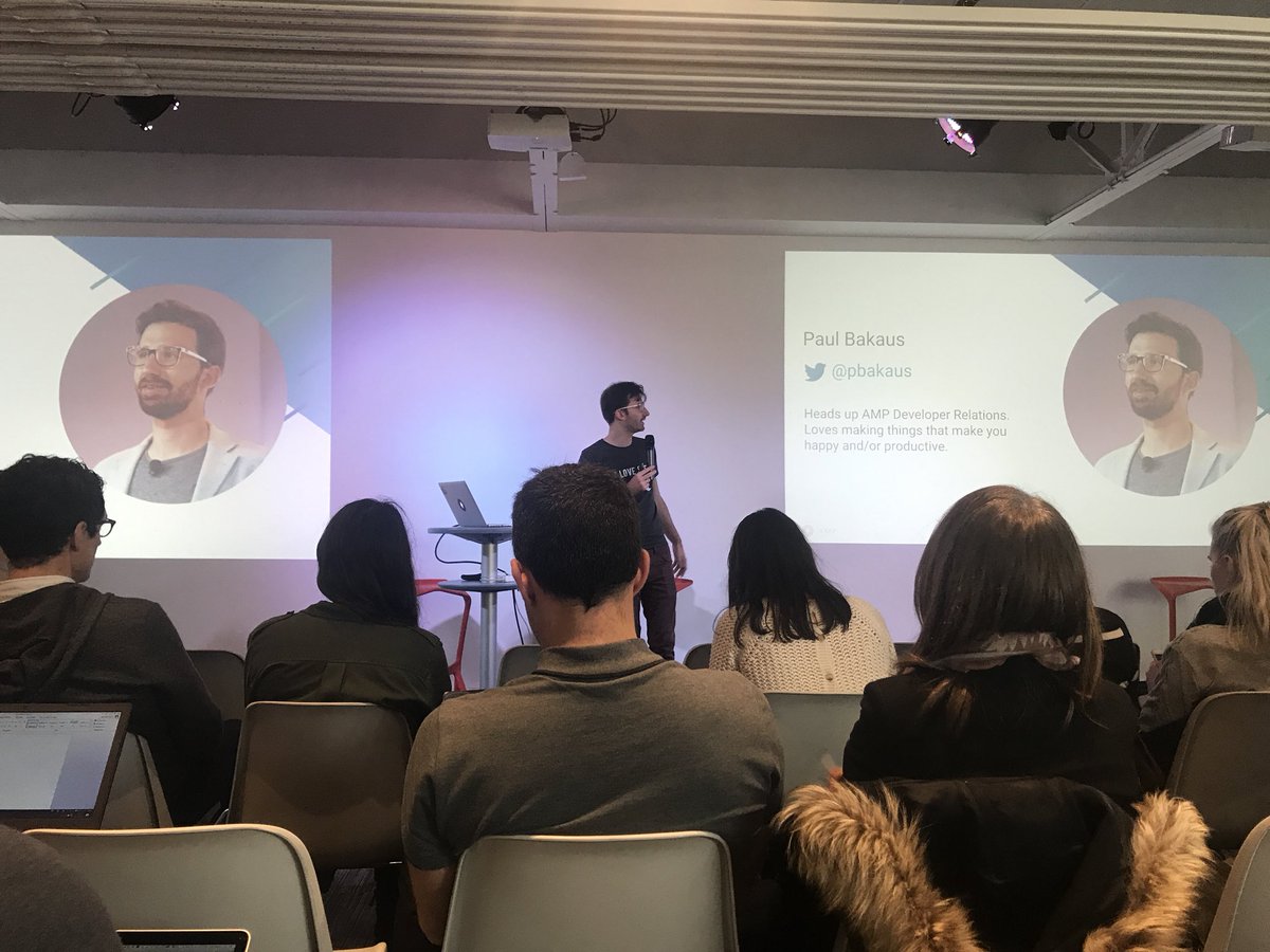MasterBnJ's tweet photo. Google AMP road show ! https://t.co/oQH8gBDscs