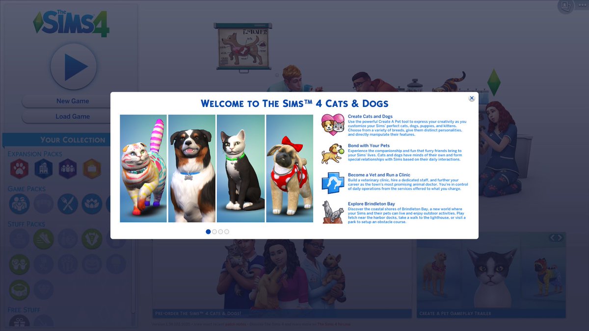 EmvySims's tweet image. It's here ..super excited , now its time to build someting cool. #excited #sims4 #catsanddogs