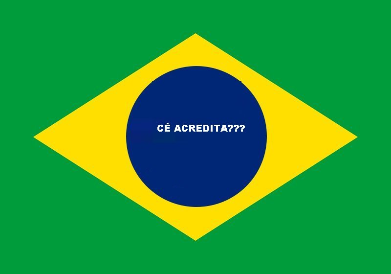 thiagomava's tweet photo. Minha sugestão de mudança na bandeira nacional https://t.co/oQ2NFuYOUI