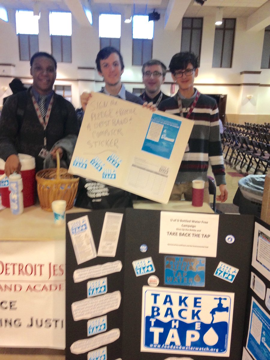 JustPeace_UDJ's tweet photo. 97 pledges signed at UDJ so far to take back the tap and give up bottled water. #takebackthetap. #waterisacommons #dontprivatize https://t.co/kdDaG9jA8H