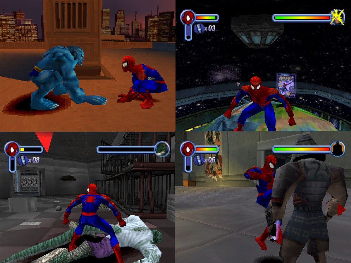 spiderman 1 game. 
