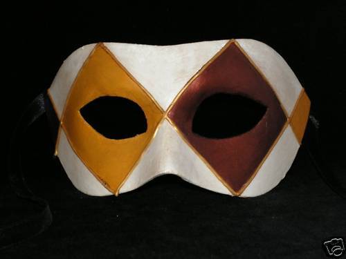 COLOMBINA originale autentica veneziana in cartapesta per feste in maschera o collezione ebay.eu/1HuElFW