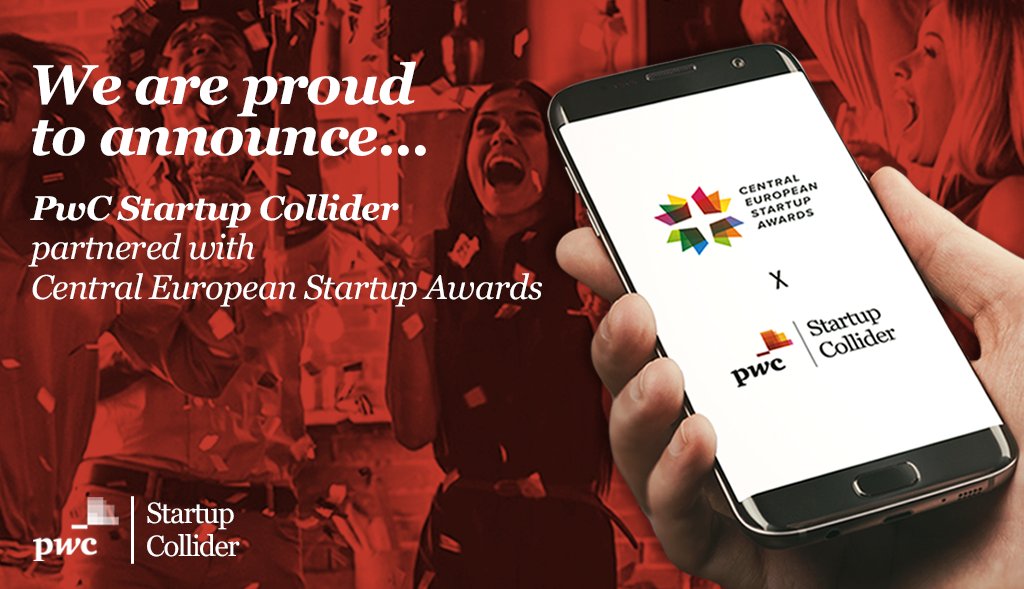 PwCCollider's tweet photo. We are incredibly proud to announce that @PwCCollider Accelerator is an official Partner of @cesawards 2017. We'd like to invite all of you #Startups coming to #CESAwards2017 to approach us and meet in person @MKwoska, @PwCPolska, Startup Collider Project Manager. See you soon! https://t.co/TASd675FJI