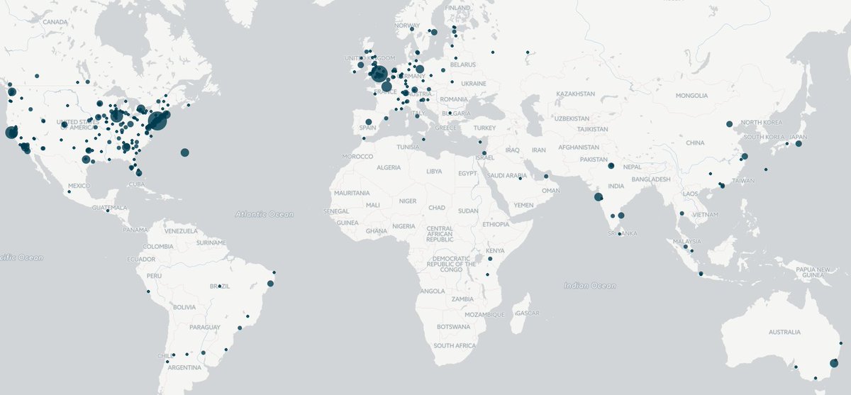 jtthede's tweet photo. @untone_v @FGraillot top1000 insurtech companies from crunchbase. in europe: 1. london 2. paris 3. berlin https://t.co/LQaHYh8HJy