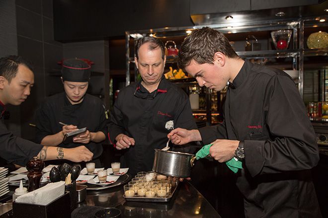 rwsentosa's tweet photo. Commemorating our first #280characters Tweet with something equally ground-breaking: the world's most starred chef Joël Robuchon introduces his two new Singapore Head Chefs at Resorts World Sentosa! #rwsmoments #rwsdining #Robuchon #Michelin
Find out more: https://t.co/HtK1uX5iCd https://t.co/jhGiHu1noc