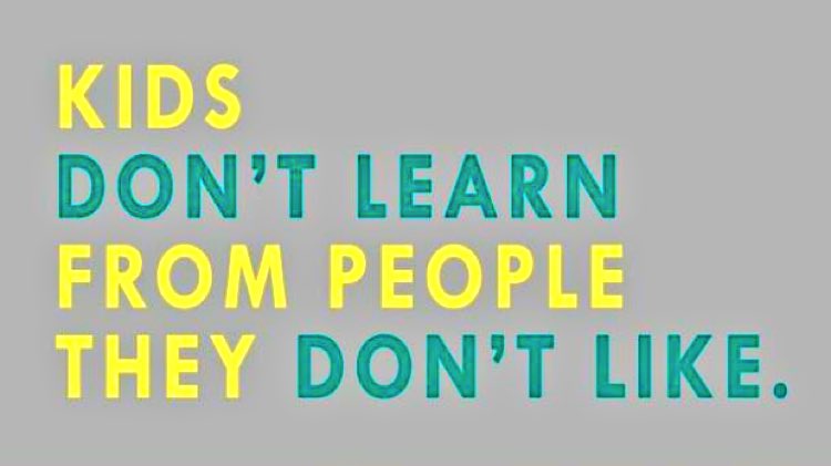 We succeed at teaching if we first succeed at connecting with students. If they smile and laugh with us, they’ll learn from us. #JoyfulLeaders #loveworks #edchat