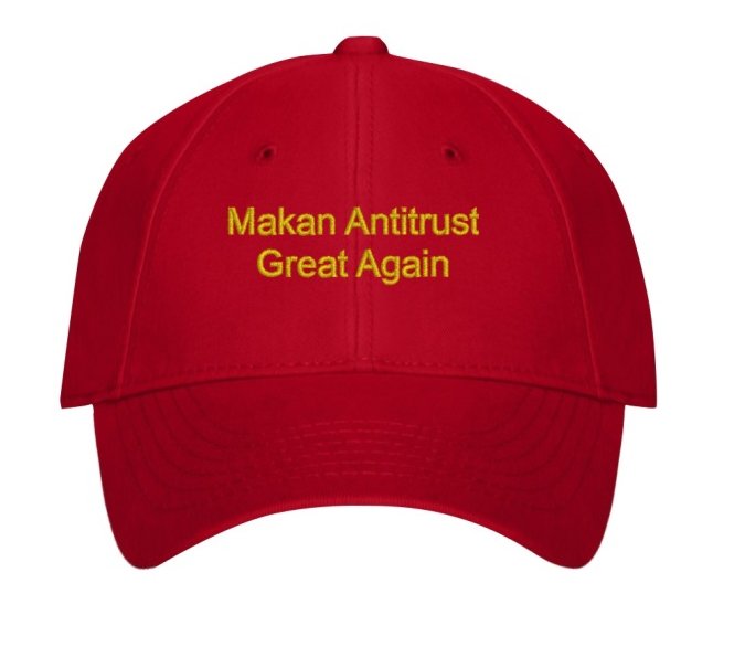 Image result for Makan Antitrust Great Again