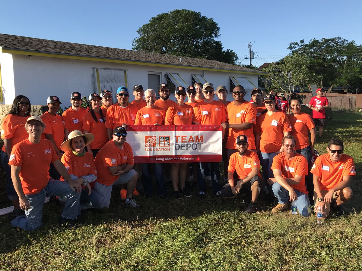 #CHOOSETOSERVE #TeamDepot #district154 #thd6325 #VeteransProject