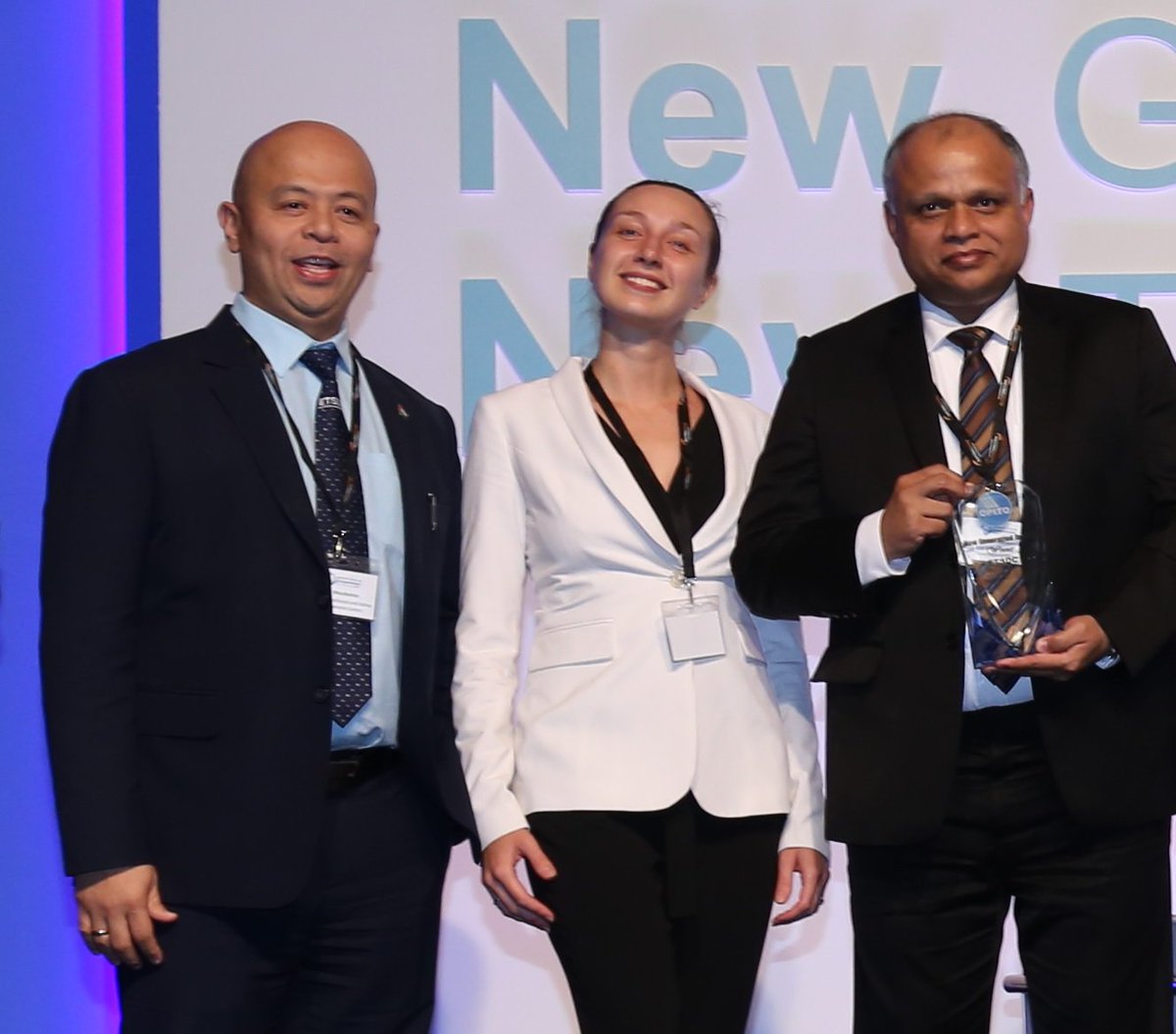 OPITOGlobal's tweet photo. Congratulations to this year's #OSCC2017 Award winners! @ETSDCUAE picked up the New Generation Award and @ERGTAustralia won the New Thinking Award. https://t.co/tnPMZKHYAZ