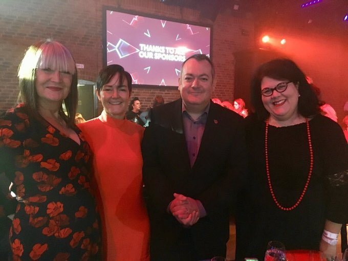 nightczar's tweet photo. Great to be with  @LiveNation's Jo Dipple @UK_Music's @MichaelDugher and legendary Sandie Shaw at the @MusicWeek #WomenInMusic Awards today #LondonIsOpen https://t.co/1uJGJY9jUa