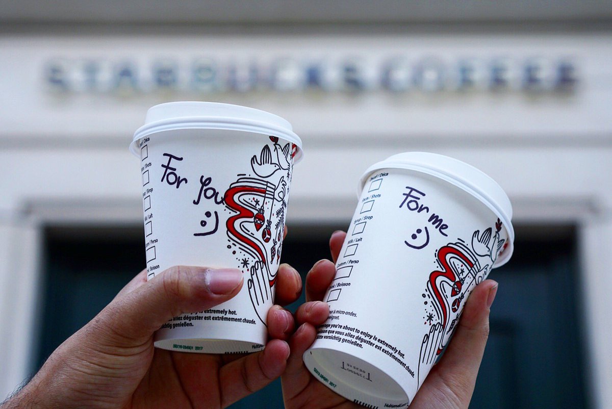 SbuxCountyHall's tweet photo. Share Event - come &amp; see us today between 2-5pm ☕️❤️☕️ #GiveGood https://t.co/8eAC7PLLoy