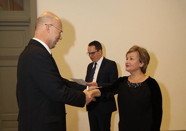 KSU rector A.Augustinaitis sends his gratitude to the participants and organisers of the 30th #SantiagodeCompostela declaration anniversary event. Special thanks to <a href="/EmbEspanaLituan/">@Embajada de España en Lituania</a> and Laima <a href="/Andrikiene/">Laima Andrikienė</a>. #CaminoDeSantiago #stJamesway