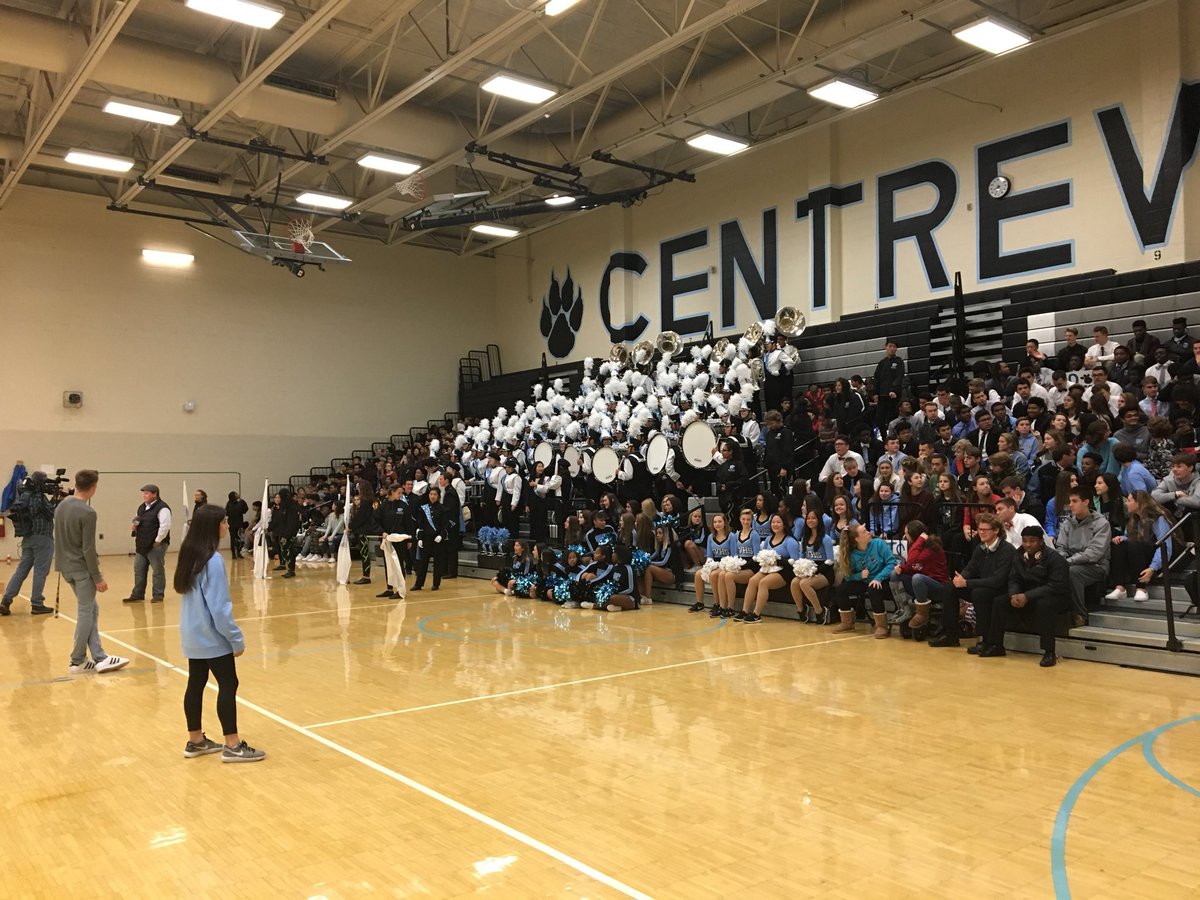 DaveJagels's tweet photo. Channel 7 live from CVHS this morning...Let’s go CATS!!!! https://t.co/VYZ4BymhsQ