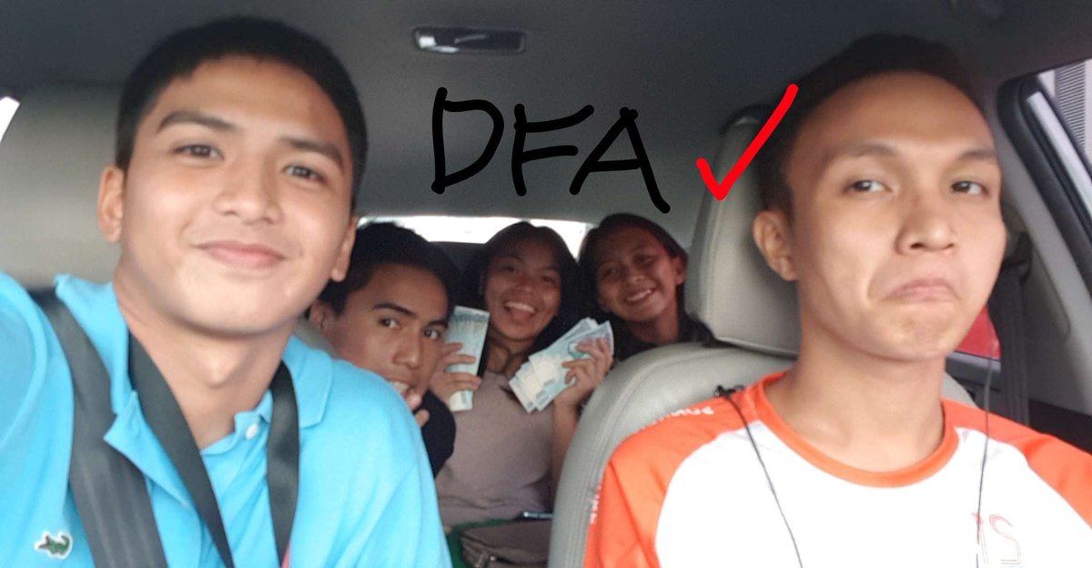 jolocadiz's tweet photo. That was some A+ adulting today HAHAH tanderzzz 😂 @ajunio14 @leilaaban @meganfernan
Pisay ➡️UP➡️DFA ASEANA➡️ BDO➡️PAL HEAD OFFICE
#Alianti #BuhayManager #TeamDrayber #RoadToMalaysia https://t.co/ZyTy3V8Elh