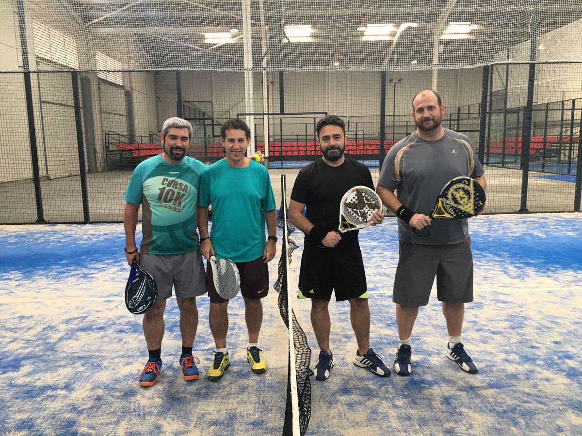gft_es's tweet photo. El I Campeonato de Pádel para empleados de GFT_es sigue avanzando y ya han tenido lugar los primeros enfrentamientos “sanos”. ¡Apostando por la actividad física! ¡Suerte a todos! #deporte #GFTactive https://t.co/N1Q63fT6rt