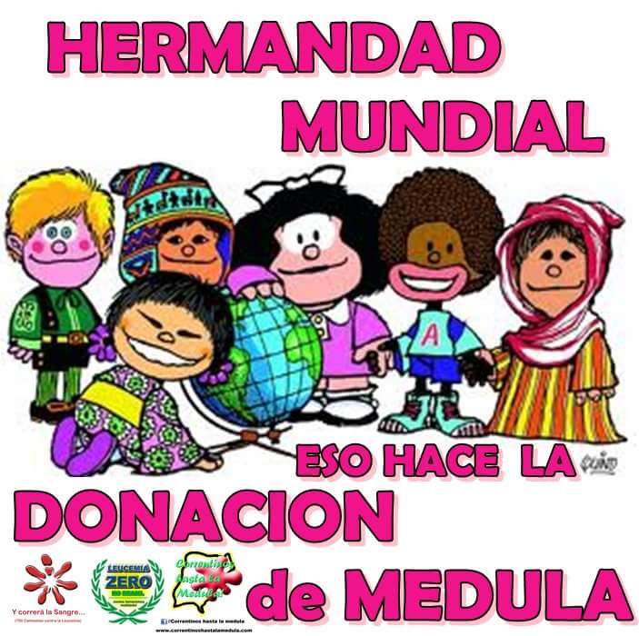 <a href="/misionesmedula/">Hasta La Medula</a>  se adhiere a <a href="/ctesmedula/">Hasta la Medula</a>  #donamedula