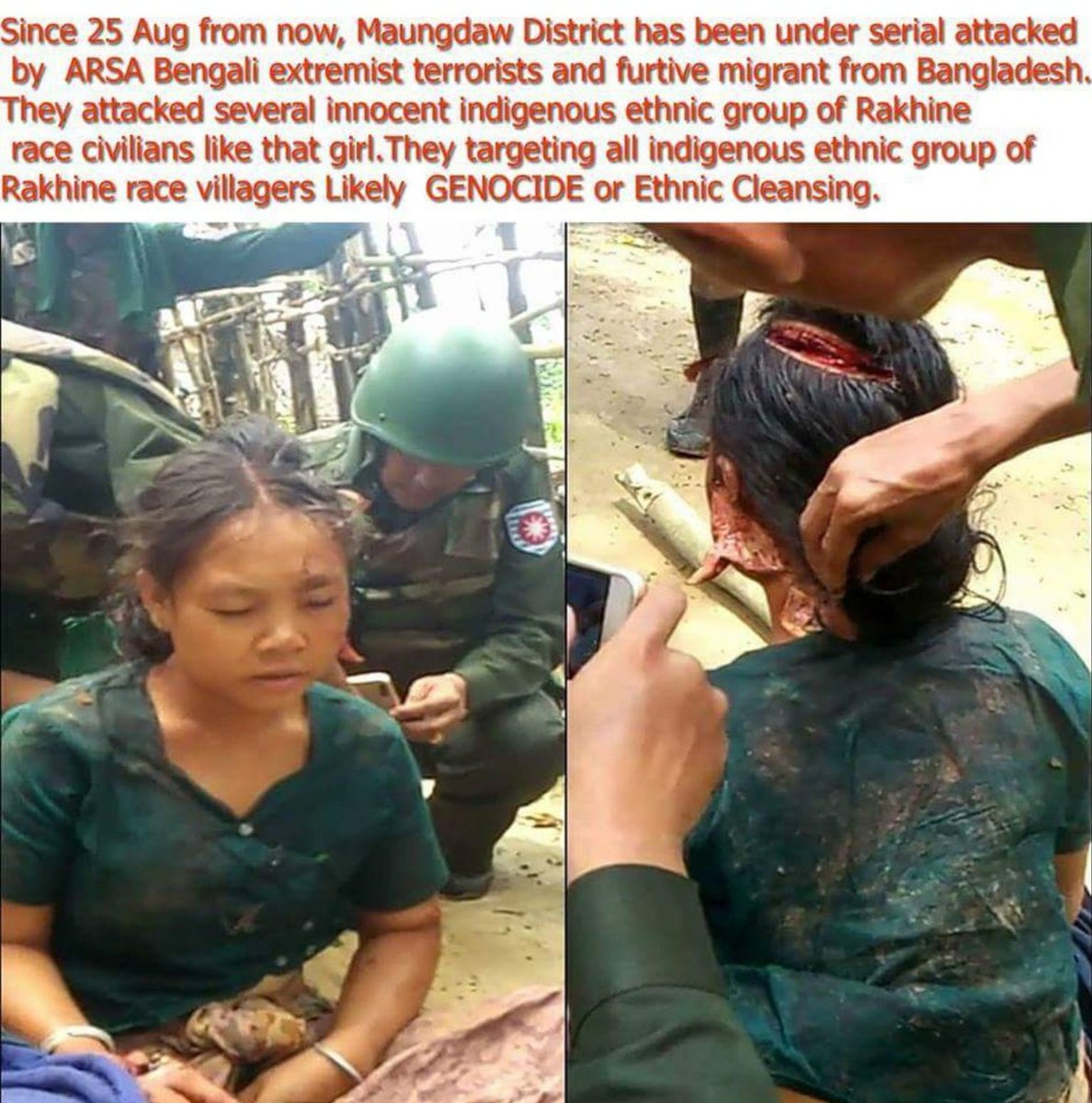 This is Unforgettable story of what #Rohingya #terrorist  did on our citizen