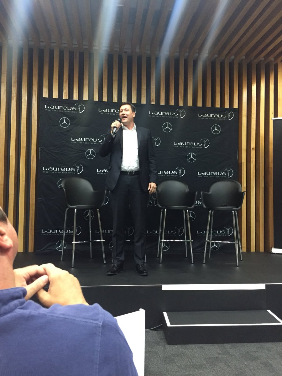 Message from Johannes Fritz of <a href="/MercedesBenz_SA/">Mercedes-Benz South Africa</a> to our YES Graduates “Your Country needs you.” #SportForGood 🇿🇦