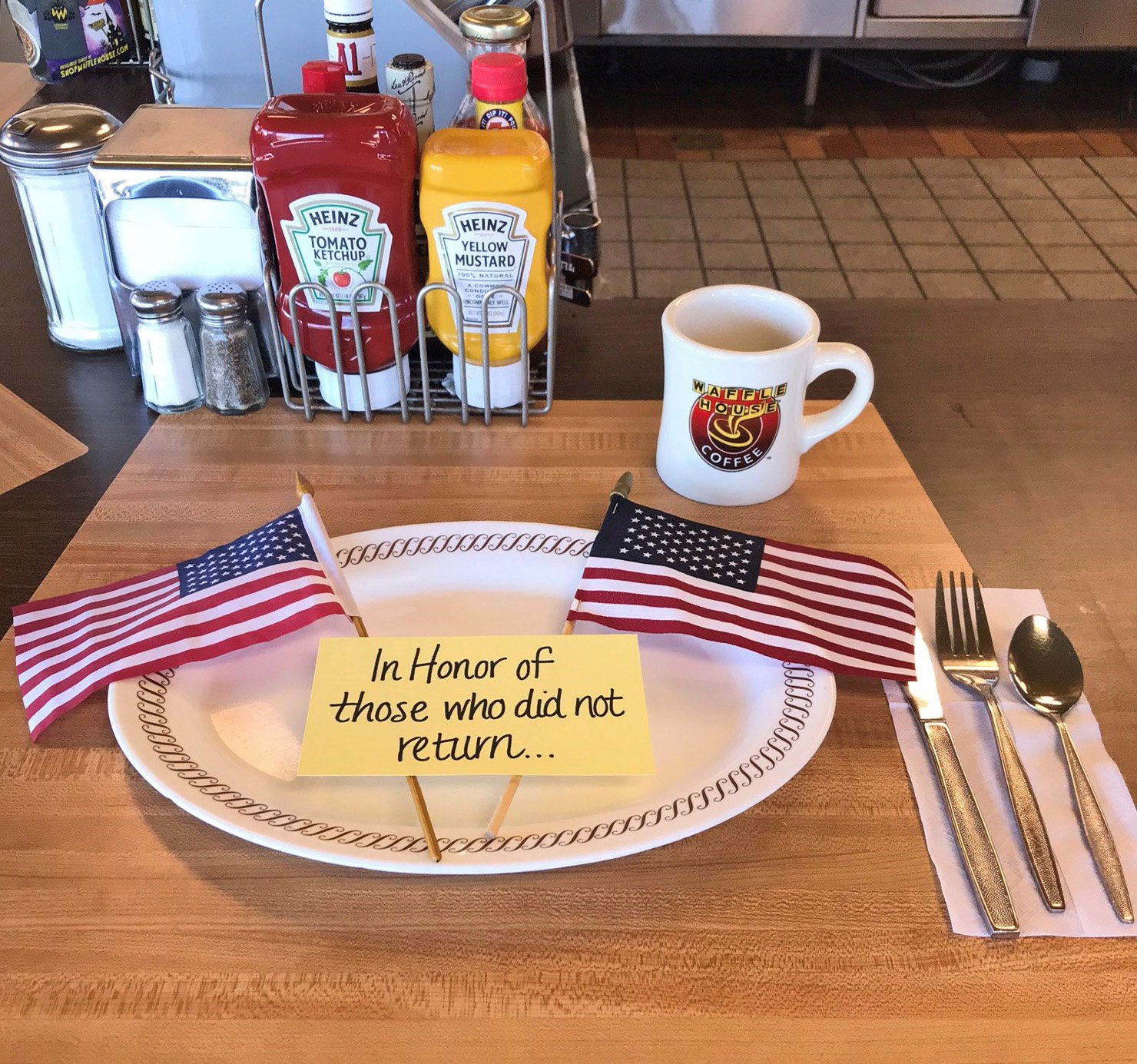 Veterans day 2024 waffle house