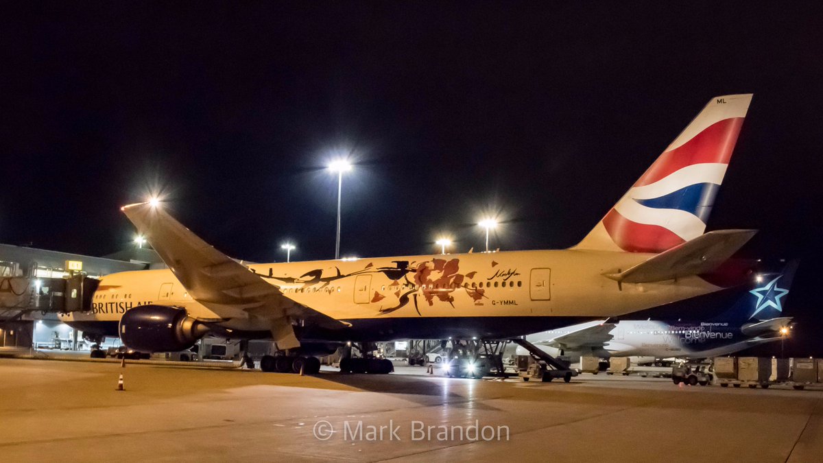 Mark__Brandon's tweet photo. Thank you British Airways for the upgrade to the #B772 and for sending #GYMML, which is known as "GREAT Festival of Creativity"
A really beautiful plane https://t.co/EVRH2nGawZ