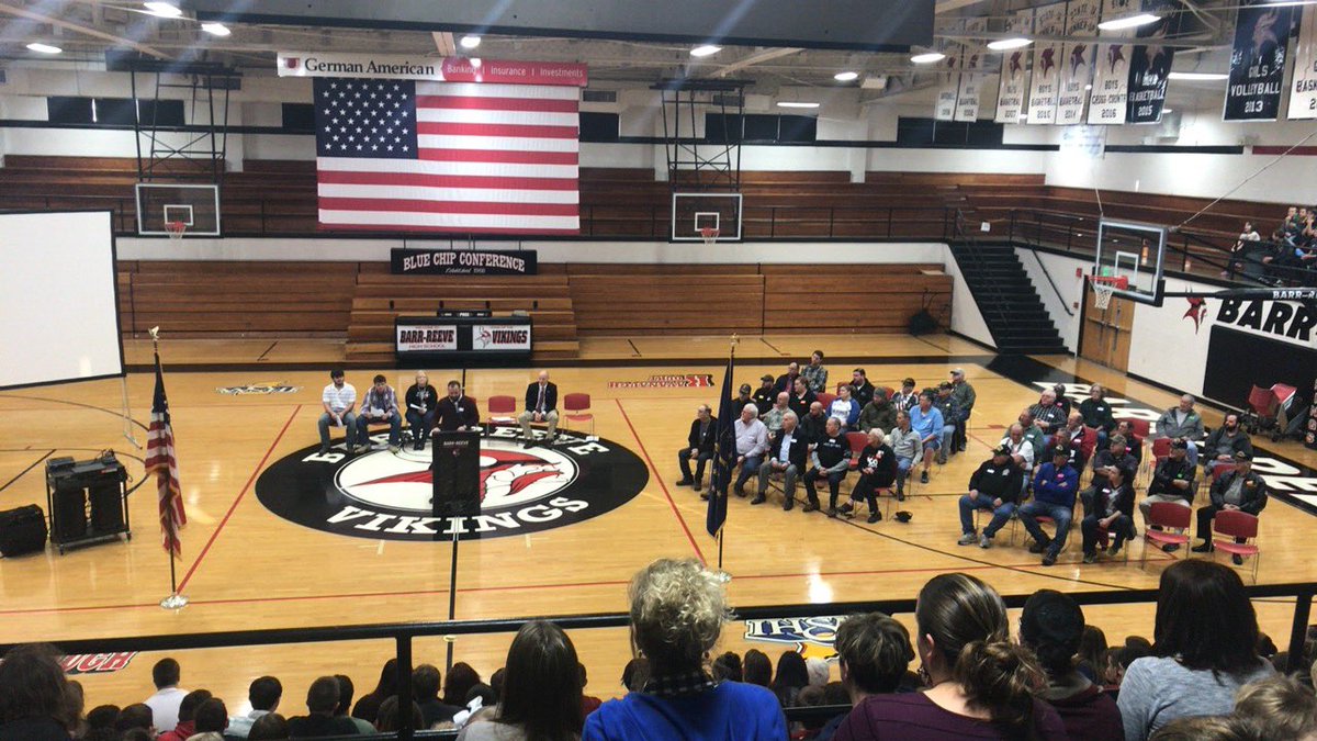 prknepp's tweet photo. Veteran's Day Program at BR!! Thank you for your service &amp; sacrifice 🇺🇸🇺🇸 @BR_Schools #BRVikingReady #FreedomIsNotFree #USA https://t.co/Tz1DVZIKdp