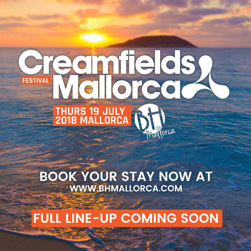 CreamMallorca's tweet photo. #CreamfieldsMallorca 😏 https://t.co/uGwoXlbmHf