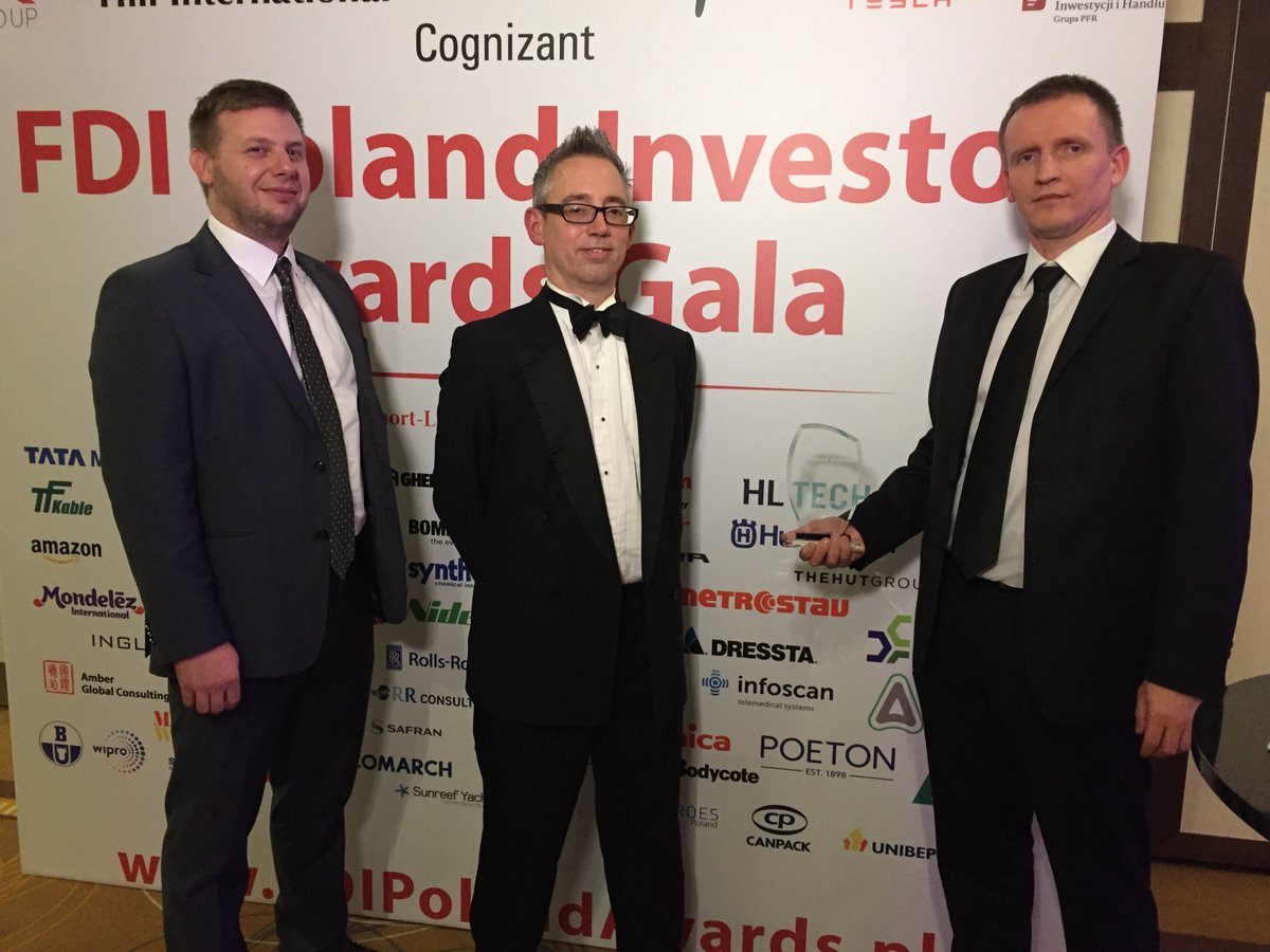 HLInvest's tweet photo. It was an honour for our investment into @HLTechHub in Poland to be recognised at the FDI Poland Investment Awards last night https://t.co/owAmUiSqE6