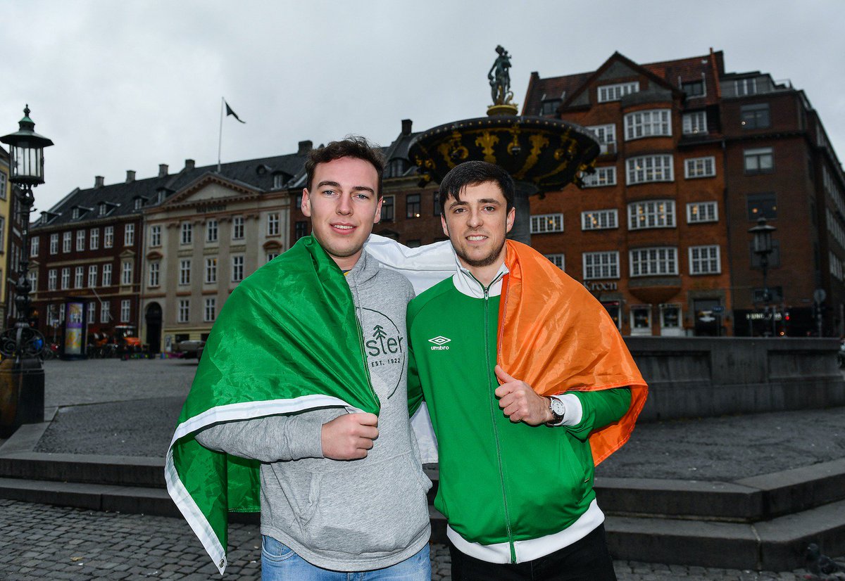 The Irish invasion has begun! 🇮🇪 #COYBIG