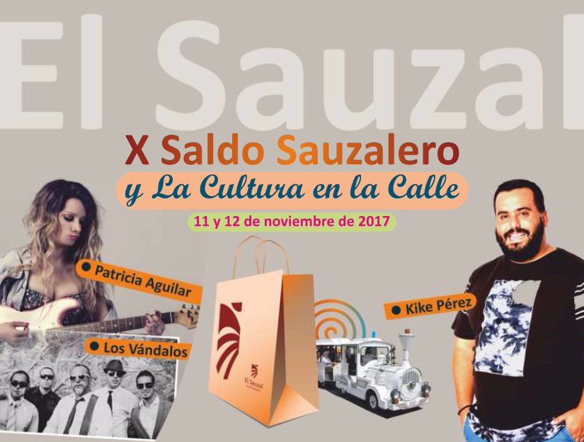 Agenda del fin de semana en <a href="/elsauzal/">elsauzal</a>:

- Viernes (20:00h): Sonorizando “El Acorazado #Potemkin” #SixEnsemble

- Sábado y Domingo (Todo el día): X #Saldo Sauzalero y #Cultura en la Calle

Acceso gratuito a todos los eventos.