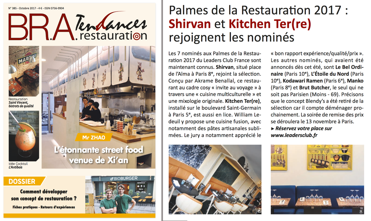 leadersclubfr's tweet photo. [On en parle] Merci @BRATendancResto pour ce joli clin d’œil sur Les @Palmes_Leaders 2017 🙂 !  Rendez-vous le lundi 13 novembre 2017 au soir pour connaître les vainqueurs 🏆 https://t.co/Sx5CGxRFE1