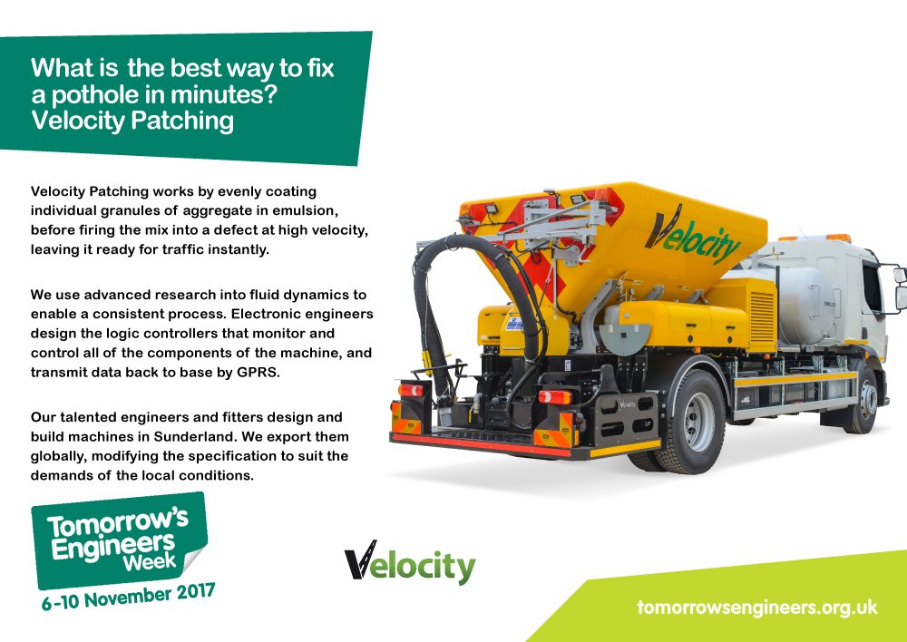 REECEGroup's tweet photo. Our engineers @VelocityRoads are helping to repair potholes around the world #EngineerOnAMission #TEWeek2017 https://t.co/kwdIAt3YVU https://t.co/PcxYs0kx9m