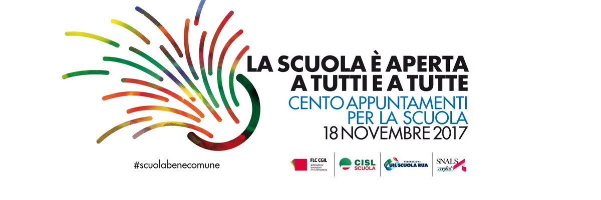 FLCCGIL's tweet photo. #18novembre 
La #scuola appartiene al Paese❗️
100 appuntamenti in tutta Italia per una #scuolabenecomune
Manifestazione nazionale a Vicchio (Fi) sulle orme di #DonMilani 
Leggi la notizia ➡️https://t.co/wil54nhqOI https://t.co/7fDGeoKfcy
