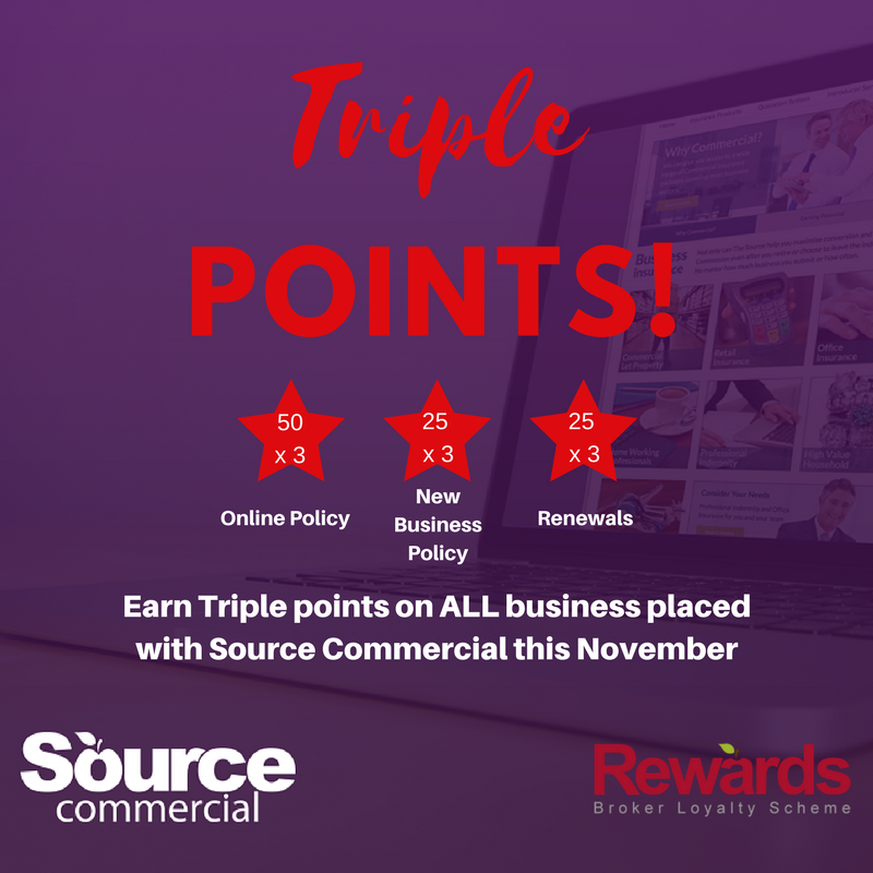 _PCommercial's tweet photo. TRIPLE POINTS for the whole of November! #SourceCommercial Quote here - https://t.co/5OC87lExKE https://t.co/YYgzVH1Epf