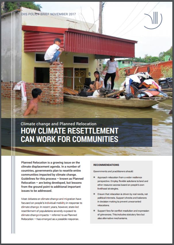 LilySLind's tweet photo. Don't overlook planned relocation in #climatemigration and #climaterefugee discussions. New @diisdk policy brief w @Mikkel_Funder: "How Climate Resettlement Can Work for Communities" #COP23
https://t.co/Y0QcqXmV9Q https://t.co/e2dYSTW6jH