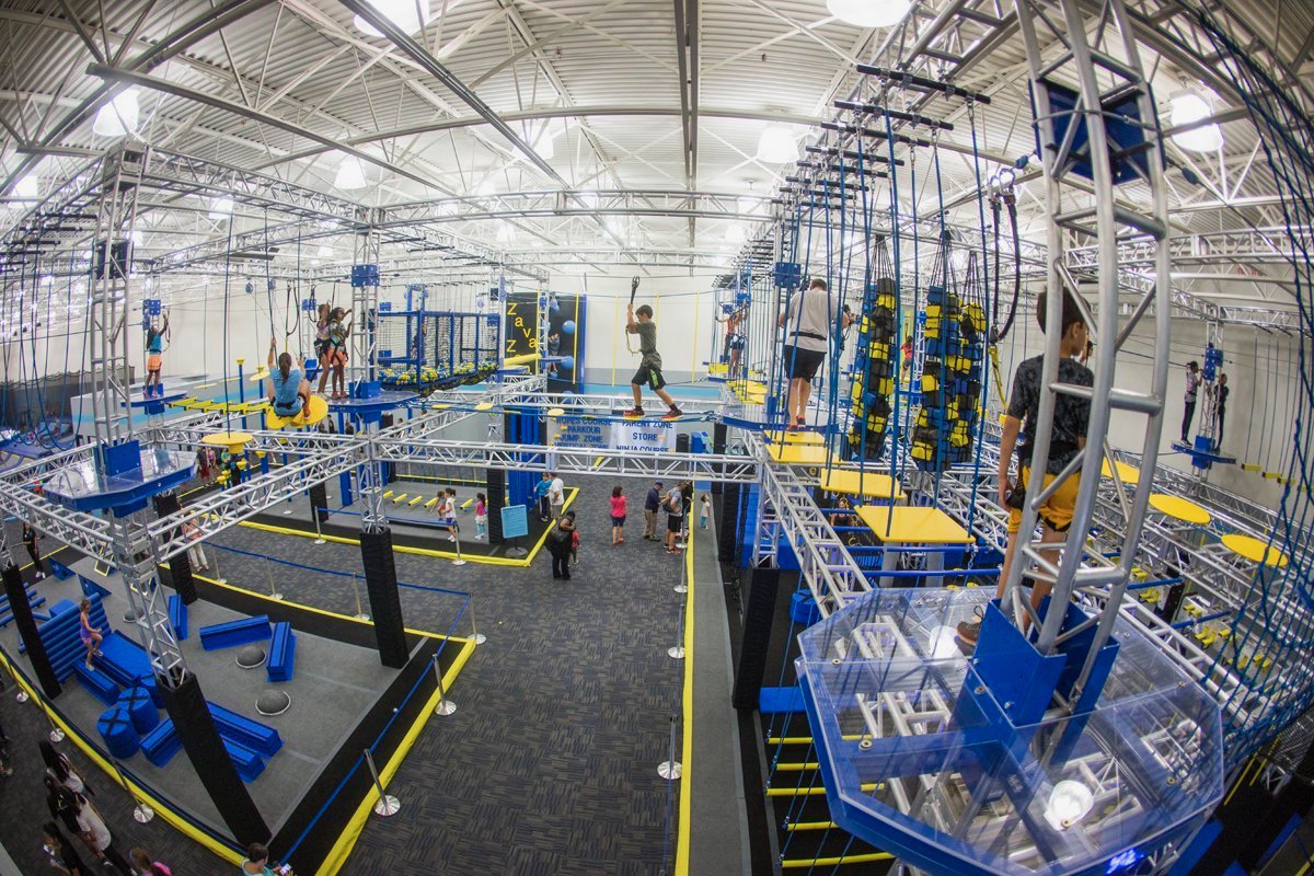 CassidyLClem's tweet photo. ๐Wanna train for American Ninja Warrior in style? ๐ @zavazone created the perfect indoor adventure park for you now in Sterling, VA! Friends and Family of all ages: lets put the #FunInMotion #zavazone #SRM435 https://t.co/TPtIMxPZQm