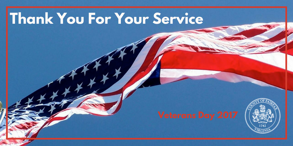fairfaxcounty's tweet photo. To the 80,000+ veterans in Fairfax County and millions more across the country, thank you. #VeteransDay https://t.co/4NXFvg3R3h