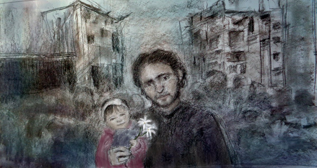 Marcnelsonart's tweet image. This weekend, at the Students Organize for Syria conference I will have the opportunity to show my #Syrian art and to speak about my heroes: @Mr_Alhamdo , Mazen alHummada, @SyriaCivilDef . The people of Syria are precious and need all of our voices!