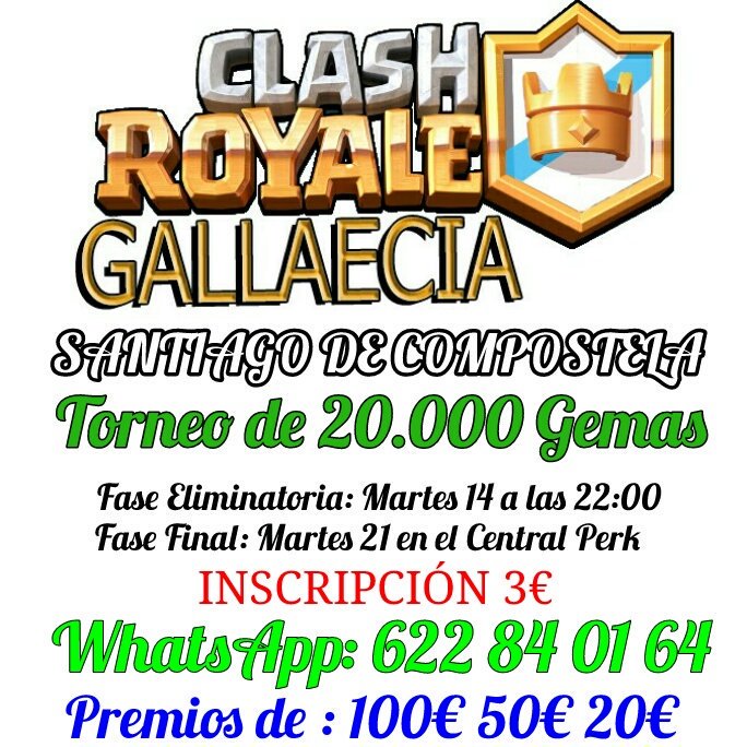 GallaeciaCR's tweet photo. ¡La espera llega a su fin! ¡Primer presencial de CR en Santiago de Compostela! ¡170€ en premios! ¿Queréis clasificaros? ¡Martes 14 a las 22:00 un torneo con 64 plazas para el presencial! ¡Esto es... GALLAECIA! https://t.co/LYgnVz00P5