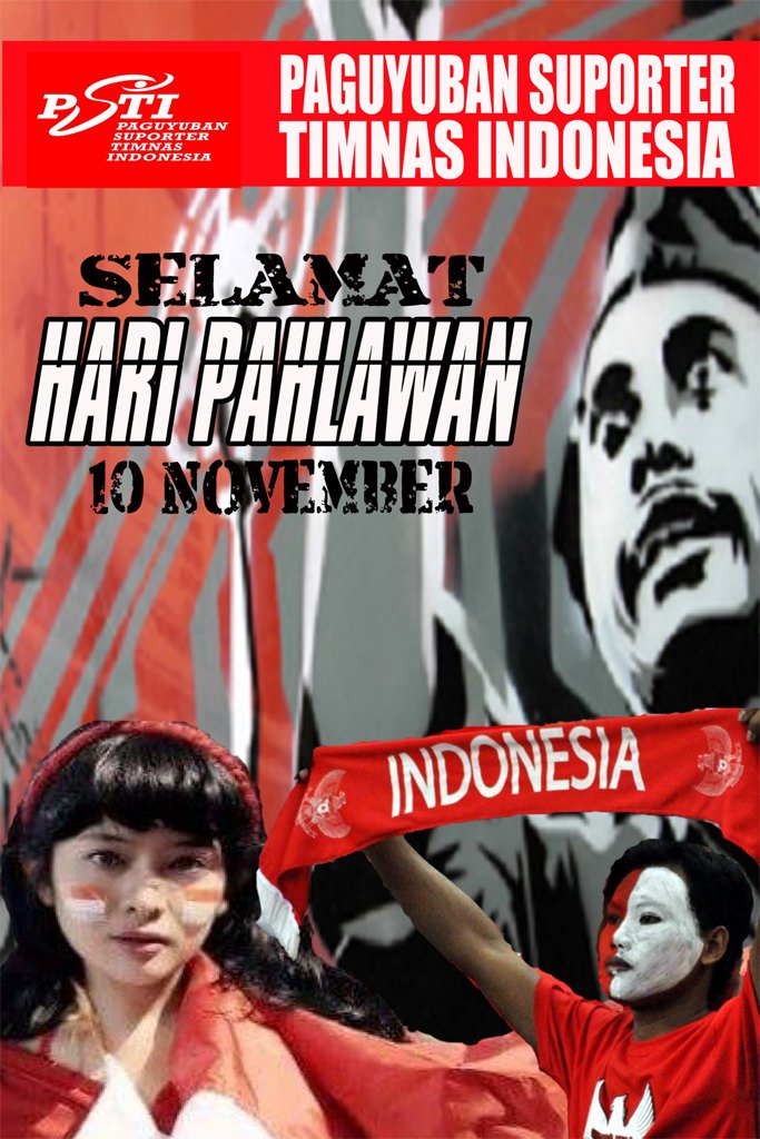 guyubsuporterID's tweet photo. Selamat Hari Pahlawan. Kami menunggu Pahlawan2 yg mengharumkan sepak bola Indonesia https://t.co/5ISi9E3qep
