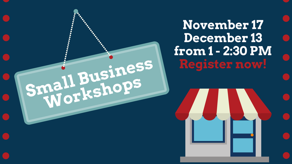 HackensackLib's tweet photo. Small Business Workshop Series 💼📈 Nov. 17 1–2:30pm The Fundamentals of NJ Sales Tax -You may attend any or all of the workshops. NJ Division of Taxation speakers will answer questions throughout the presentations. You can register online at https://t.co/yry1hbUfyK (“Calendar”). https://t.co/IlE6qFH0Fe