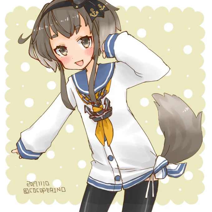 わんわんわんおの日…なばかな。
#艦これ版深夜の真剣お絵描き60分一本勝負  #艦これ版真剣お絵描き60分一本勝負_20171110 