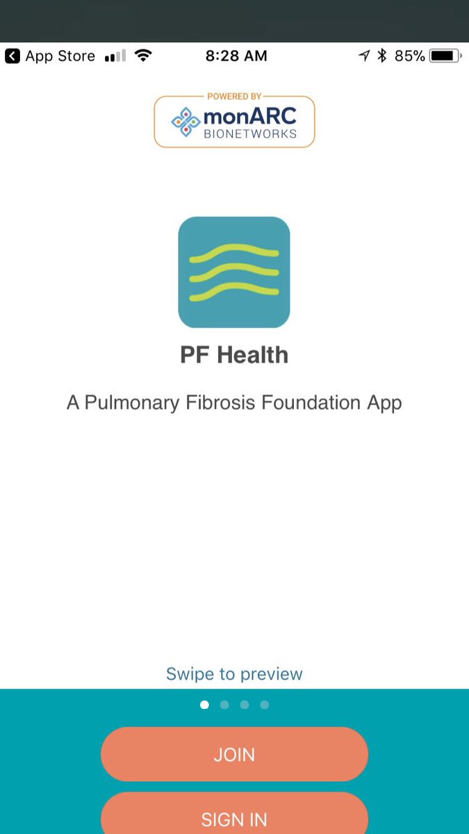 New app for patients from #pff announced at the #pffsummit