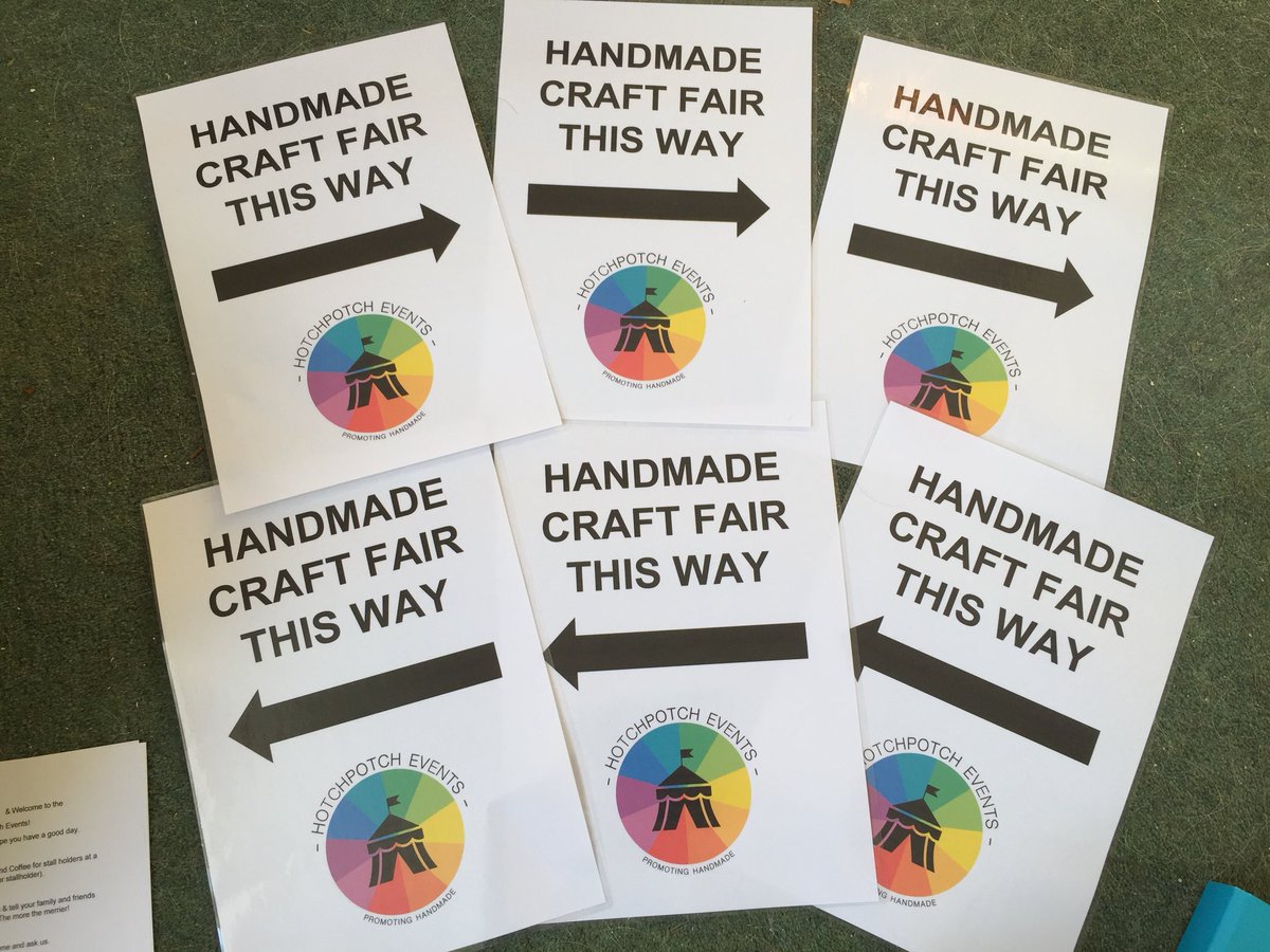 eventhotchpotch's tweet photo. Extra signs for tomorrow’s #handmadecraftfair at #Shilton village hall, these will be up on the traffic lights &amp; lampposts within the village helping to #promotehandmade 😁 #smallbusiness #buyhandmade #buylocal #supportthemakers #craftfair #handmade #smallbusinesses https://t.co/ROOwwx3sbF