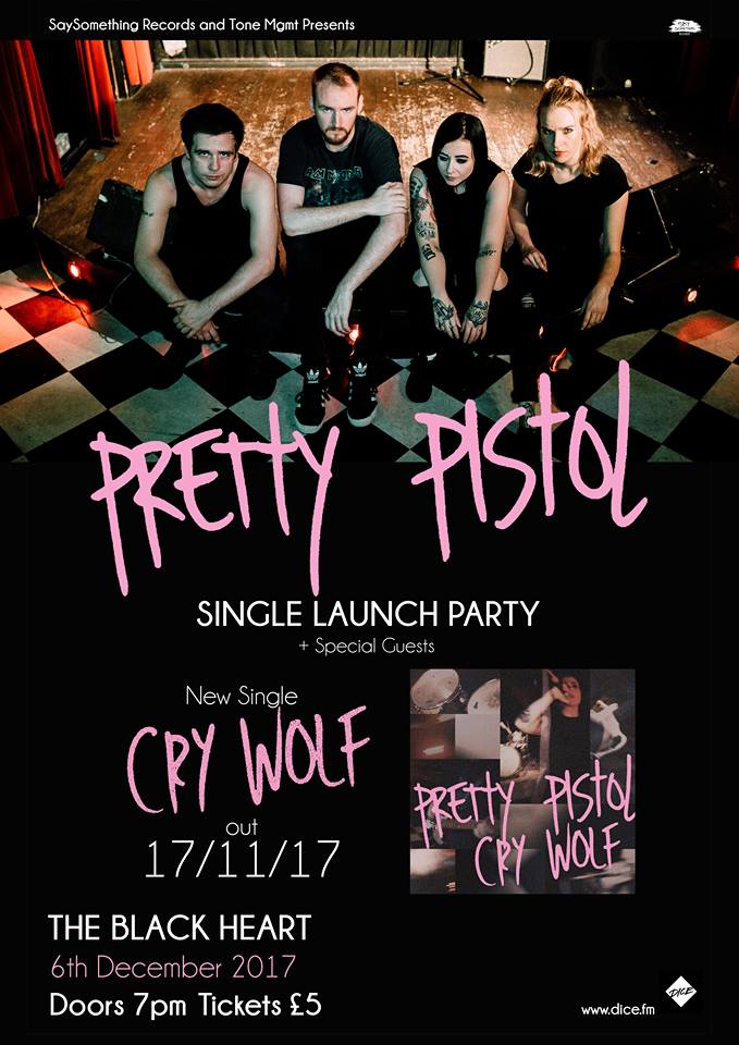 PrettyPistolUK's tweet photo. 2/3: Tickets are now on sale for our Single Launch Party @Theblack_heart . Get your tickets here: 👉 https://t.co/DE8nCz19B7  It's gonna go offff! 👻👻👻 #NewMusicFriday #NewMusic #NewMusicAlert https://t.co/SAAkN08PVO