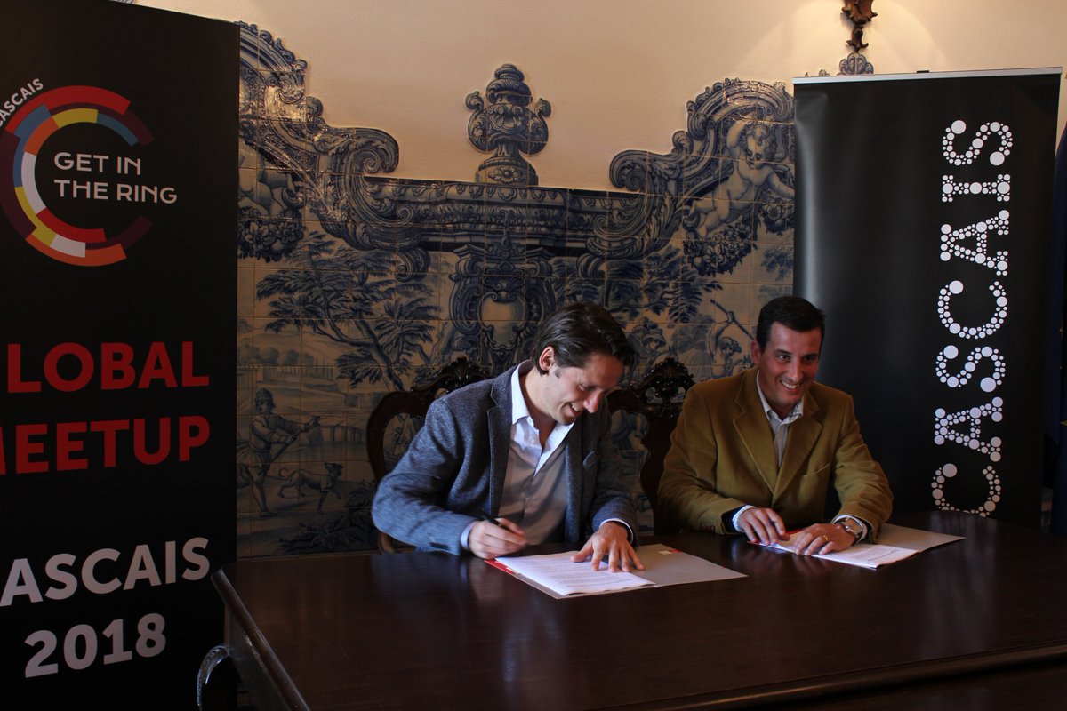 DNA_Cascais's tweet photo. Mais uma vitória para o ecossistema empreendedor do município de Cascais. Get in the Ring Global Meetup 2018 vem para Portugal através de parceria entre DNA Cascais e @GITRGlobal . #entrepreneurship #gitr #globalmeetup2018 #cascais https://t.co/38RAf4grRJ https://t.co/Fr5lqi4Lth