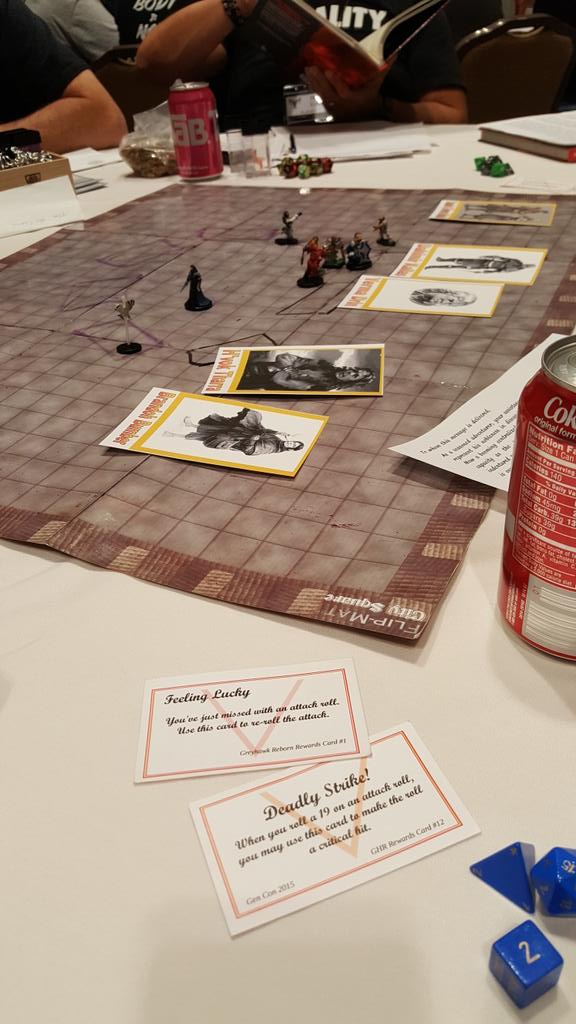 GreyHawkReborn's tweet photo. Good times being had at @MEPACON #dnd #dnd5e #dice #miniatures https://t.co/8PTaJO0PJx