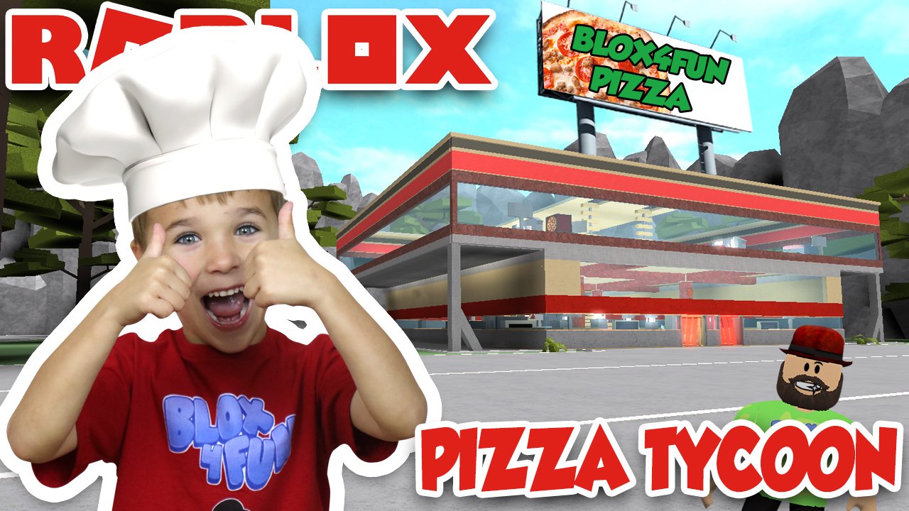 Blox4fun On Twitter 2 Player Pizza Tycoon With My Dad In Roblox