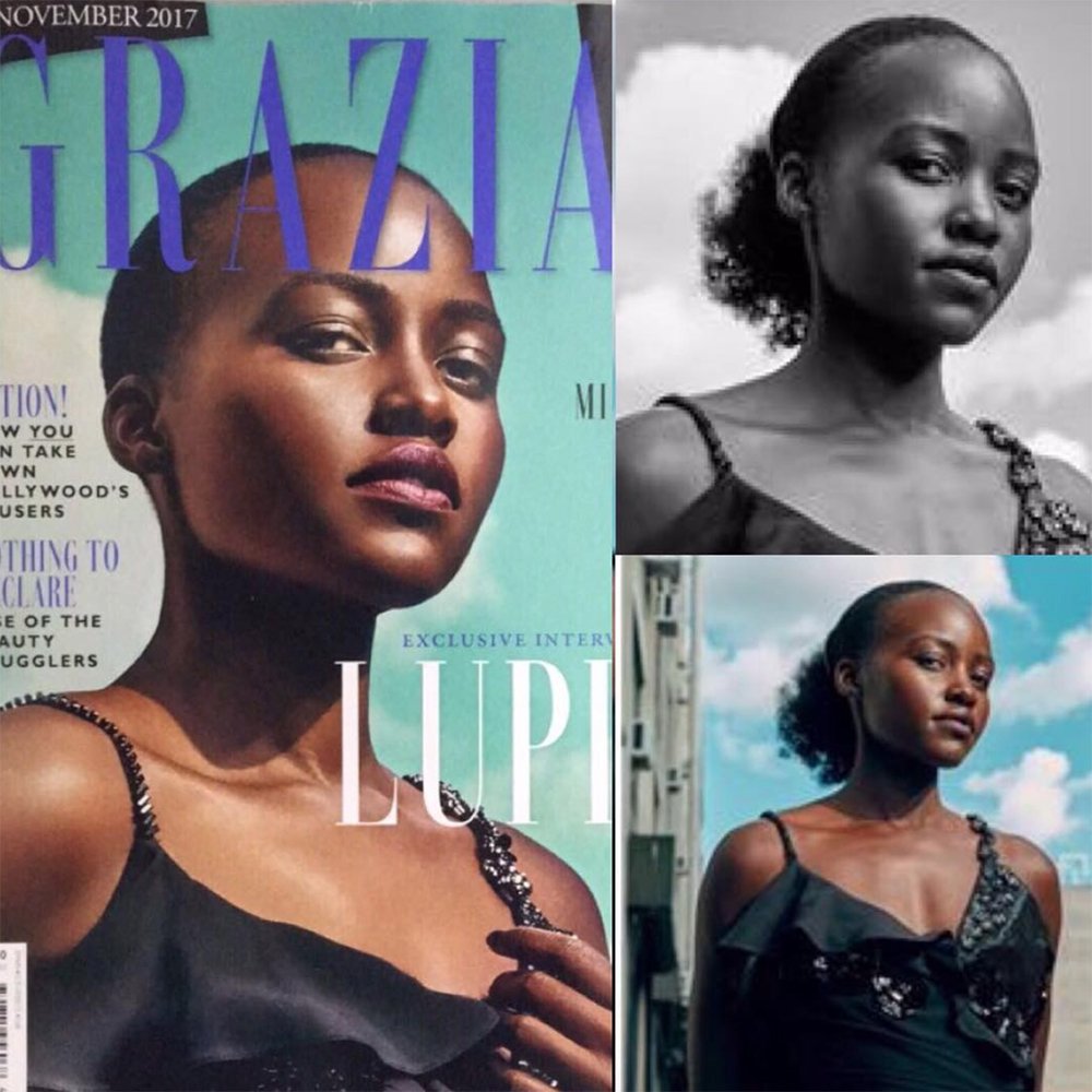 marieclaireuk's tweet photo. Our take on the @lupita_nyongo Photoshopped hair issue #Don'tTouchMyHair: https://t.co/7qMxibNZVt https://t.co/jHbAC8n8iA